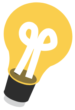 電球のイラスト